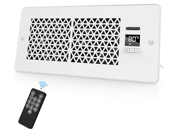 MATULSA Register Booster Fan 4" x 10" White