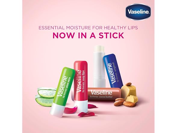 Vaseline Lip Therapy Rosy Balm 0.16oz