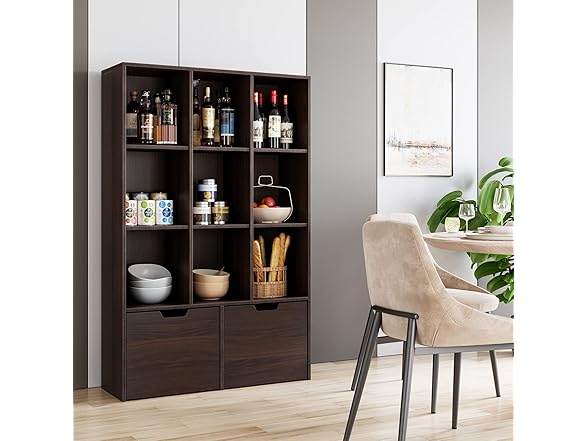 GarveeHome 9 Cube Modern Bookcase