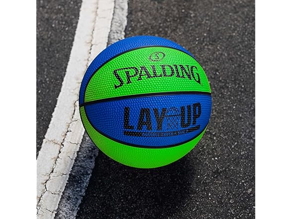Spalding Mini Basketball 22in Blue
