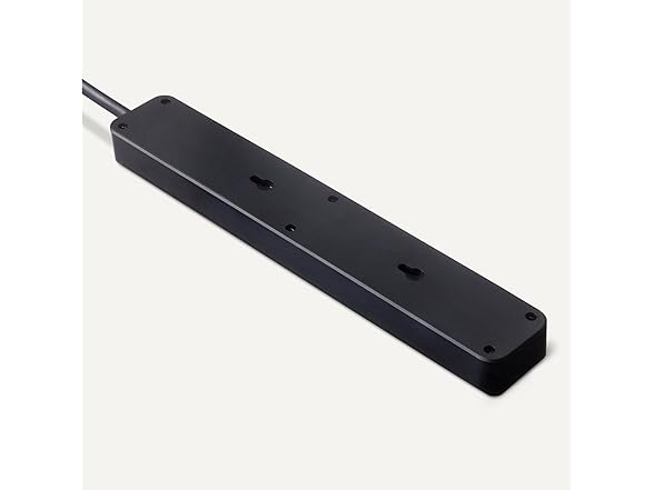 (2 PACK) AmazonBasics 6-Outlet 2FT Surge Protector Power Strip