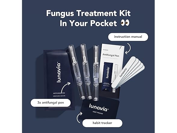 Lunavia Antifungal Pen 3 Pack