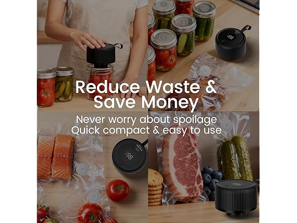 Staweiger Mason Jar Vacuum Sealer Kit