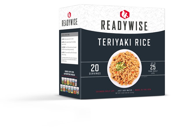 ReadyWise 20 Serving Box Teriyaki Rice