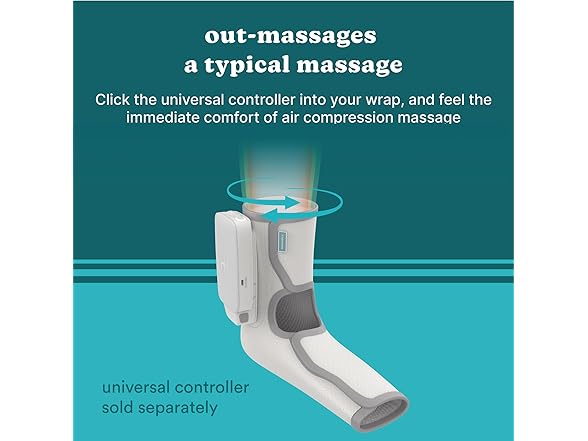 HoMedics Modulair Compression Foot Wrap