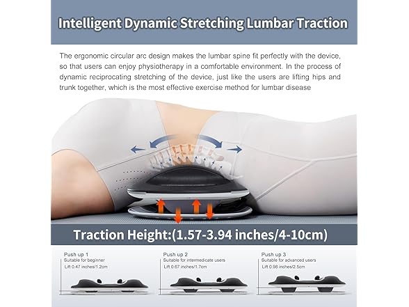 ALPHAY Electric Lumbar Traction Device