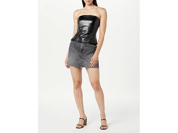 Black Vegan Leather