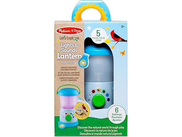 Melissa & Doug Explore Light & Sound Camping Lantern