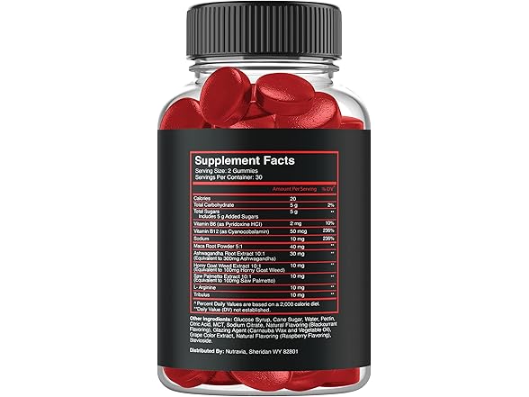 Beast Fuel Gummies Advanced Formula