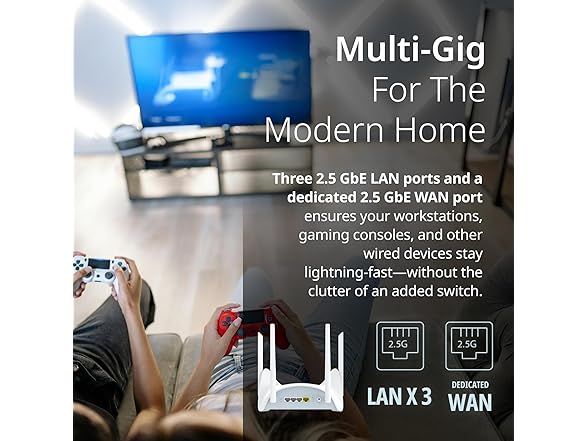 D-Link D-Link BE9500 Tri-Band Wi-Fi 7 Smart Rou
