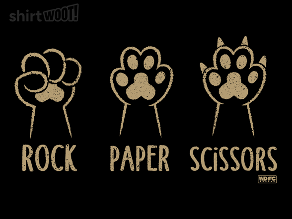 Rock Paper Scissors Cat