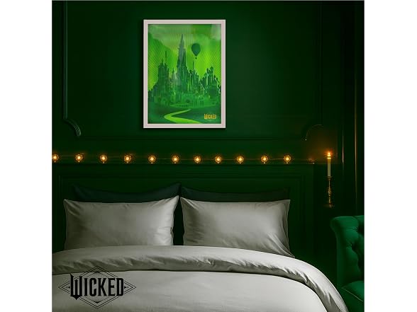 Wicked Emerald City Revealing Image Mirror