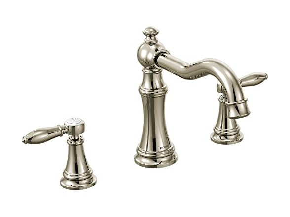 Moen Weymouth Two-Handle High Arc Roman Tub Faucet