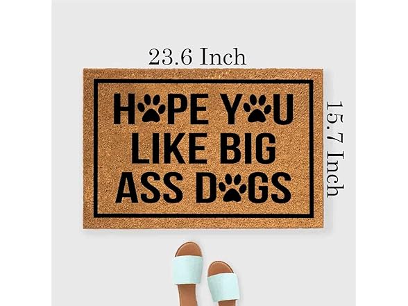 XTDJJKK Funny Coir Doormat