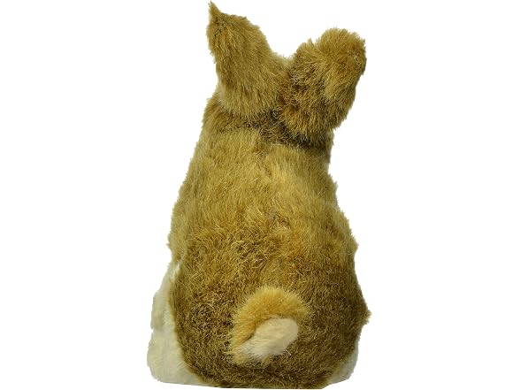 Hyper Pet Wildlife Critters Rabbit Plush Dog Toy with Squeaker