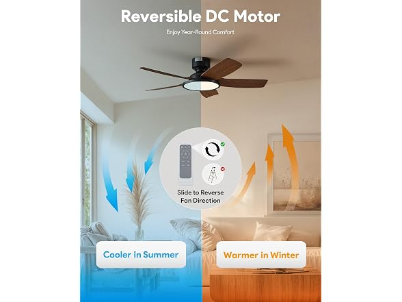 VONLUCE 42in Ceiling Fan Quick Install