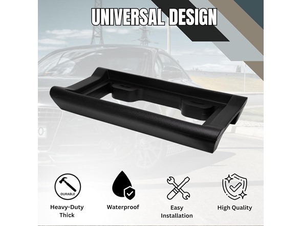 Zone Tech License Plate Bumper Guard