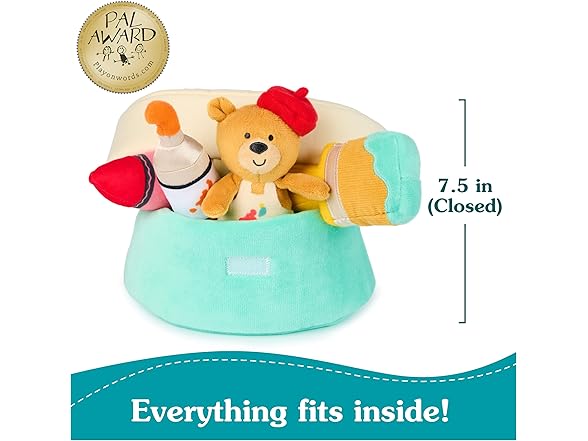 GUND Baby My Little Artist 5-Piece Plush Playset