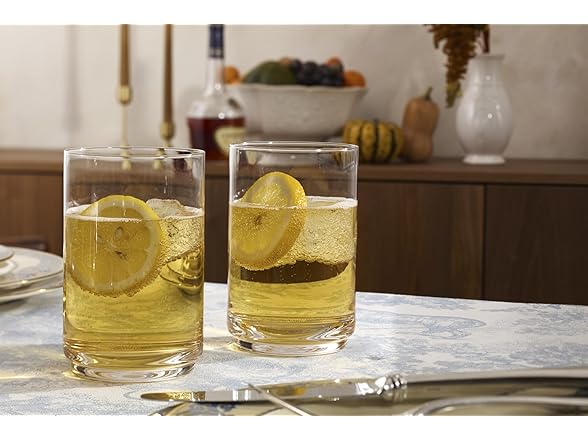 Lenox Tuscany Classics Stackable Glass Coolers, Set Of 6