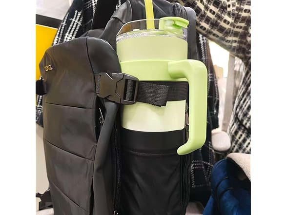 Black 40L Travel Backpack