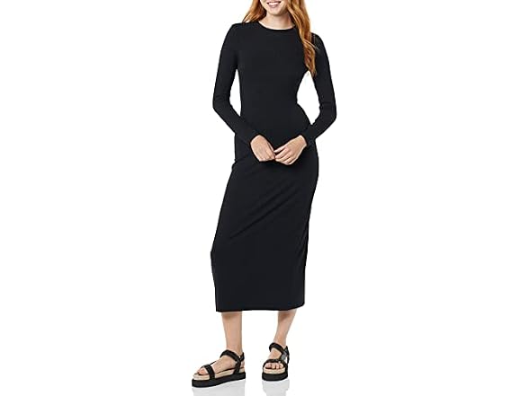 Amazon Essentials Women (XS) Wide Rib Open Dress