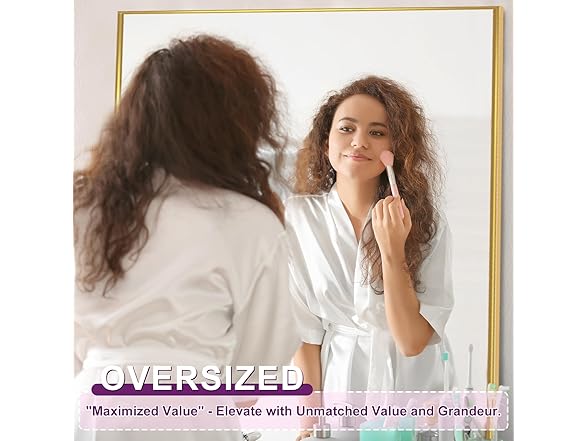 HIGREENA Full Length Mirror, 75"x35"