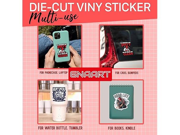 GNAART Heavy Metal Artist Stickers