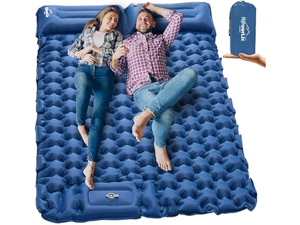 Double Foot Pump Blue