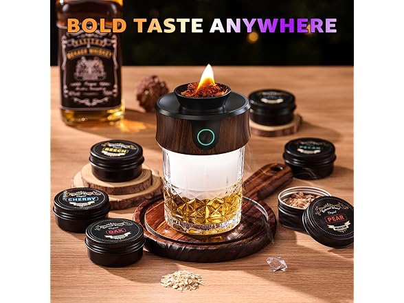 Electric Whiskey Smoker Kit