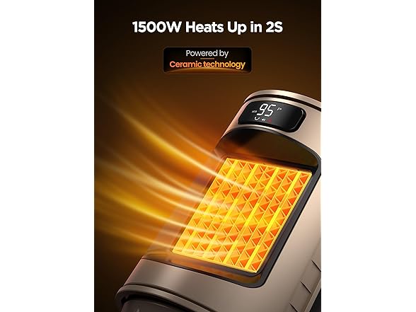 GiveBest Space Heater, Gold