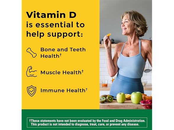 Nature Made Vitamin D3 2000IU 250ct
