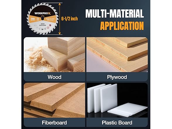 WORKPROX 20V 6-1/2 Circular Saw