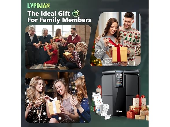 LVPIMAN Smart Scale for Body Weight