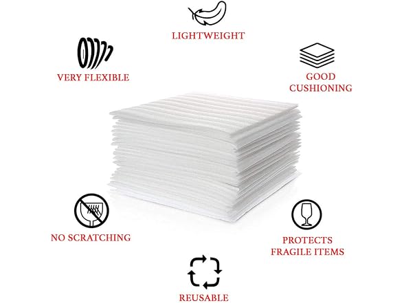 Mighty Gadget (R) Foam Wrap Roll 12" Wide x 12"