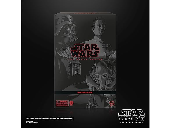 STAR WARS The Black Series Masters of Evil Set