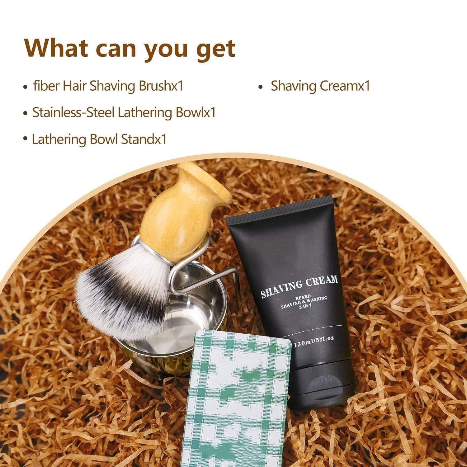 3 in 1 Shaving Brush & Bowl Kit - Gallery 9