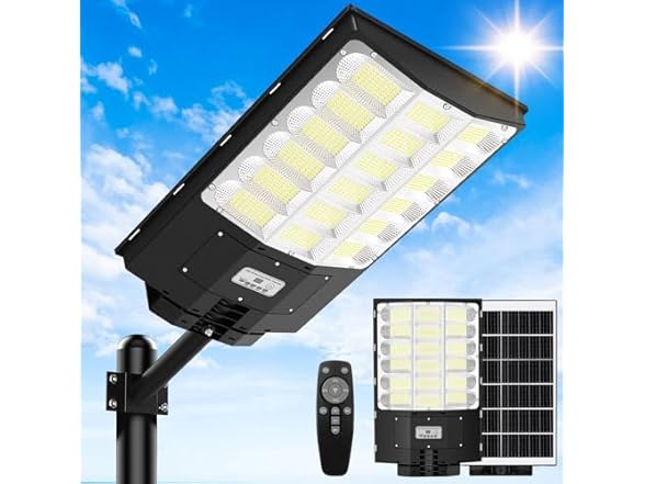 Brightever Solar Street Light Outdoor Waterproof