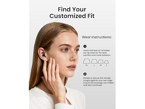 QubitPulse Ear Plugs for Sleeping