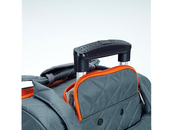 Rockland Melrose Upright Wheeled Underseat Carry-On