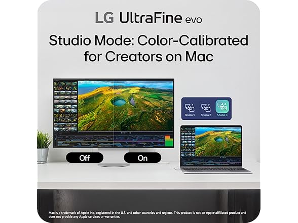 LG 32" UltraFine evo 6K Nano 60Hz IPS Black Professional Monito