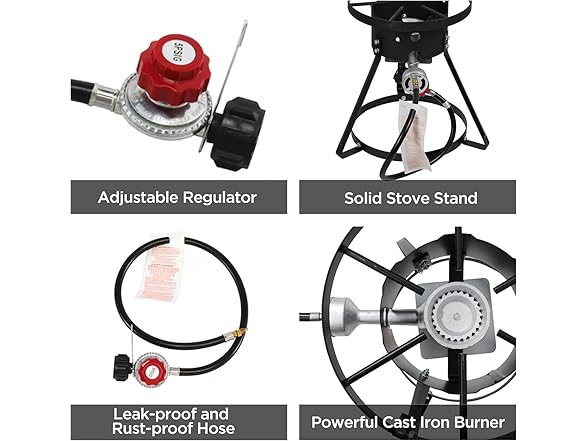 Red Mountain Valley 10.5Q Outdoor Propane Fryer