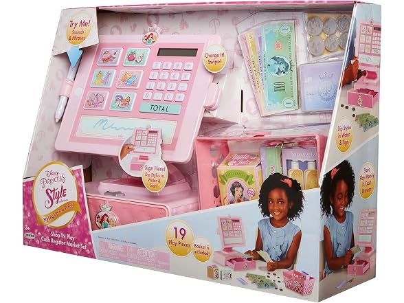 Disney Princess Style Collection Cash Register Set