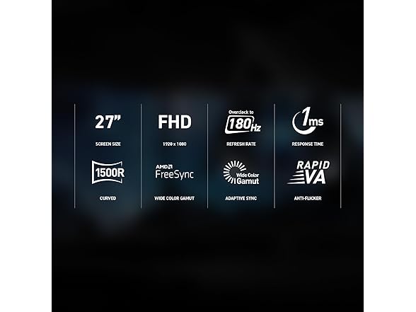 MSI 27" Curved FHD Monitor | G27C3F