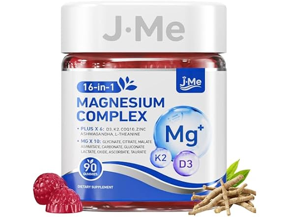 JME 16-in-1 Magnesium Gummies, 90 Count