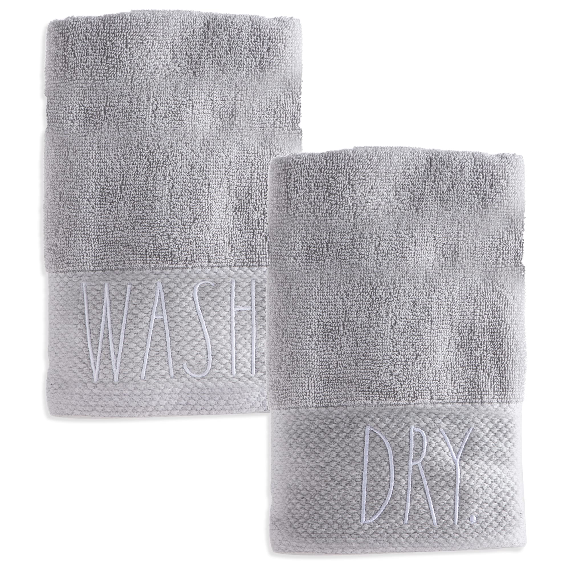 Rae Dunn Decorative Hand Towels 2-Pack - Gallery 12