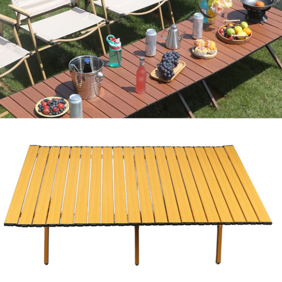 SONICGRACE 47.2 x 23.6 x 17.3 Roll Top Outdoor Table - Gallery 7