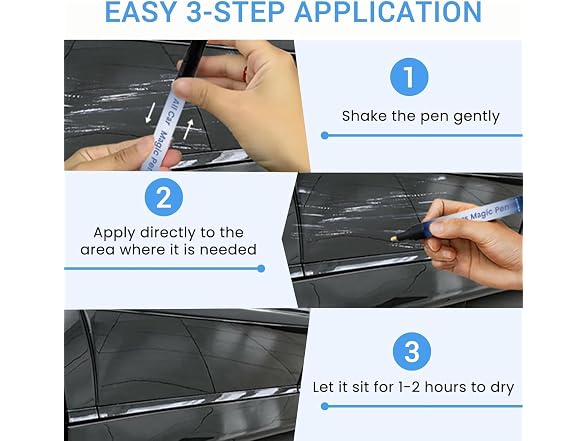 Kurhuxtn APP-Auto-150 Car Scratch Remover Magic Pen 