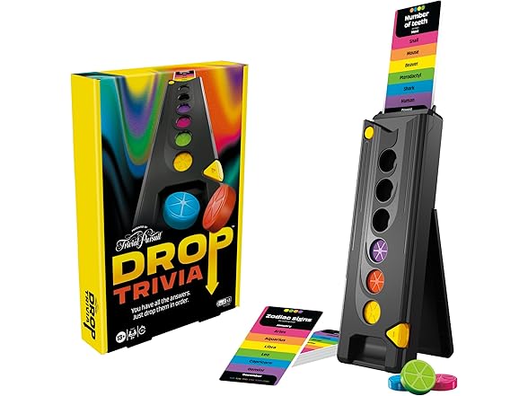 Hasbro Gaming Drop Trivia Electronic Game