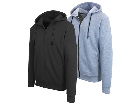 Black & Heather Grey