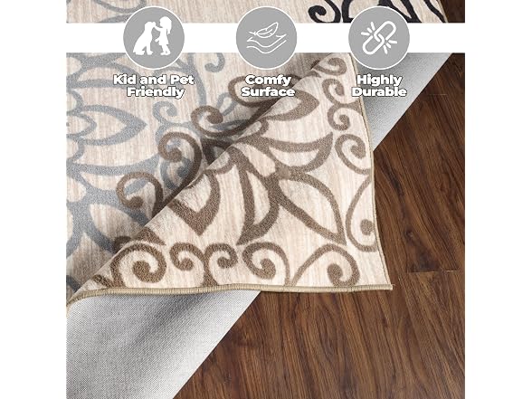 Superior Floral Area Rug, 10x14